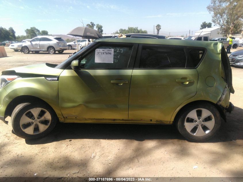 2016 KIA SOUL BASE - KNDJN2A21G7859150