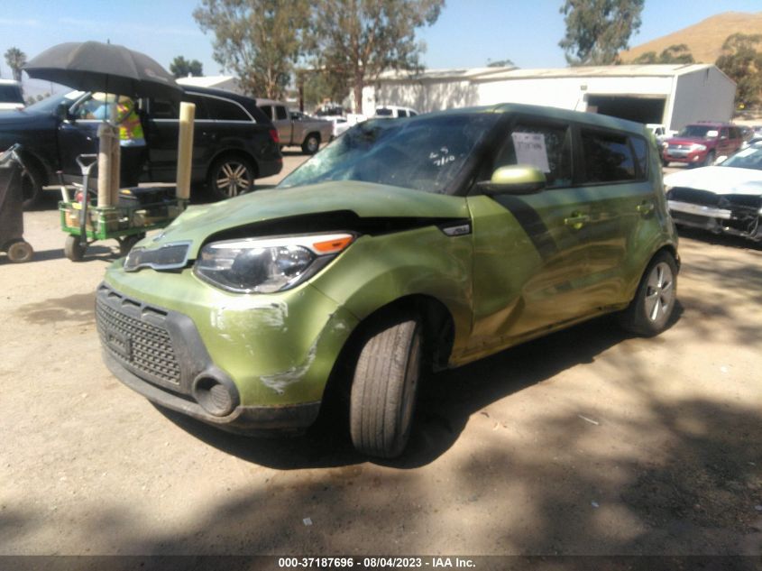 2016 KIA SOUL BASE - KNDJN2A21G7859150