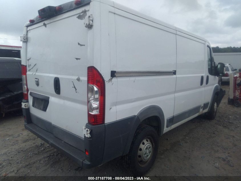 2016 RAM PROMASTER 1500 LOW ROOF 3C6TRVAG9GE136048