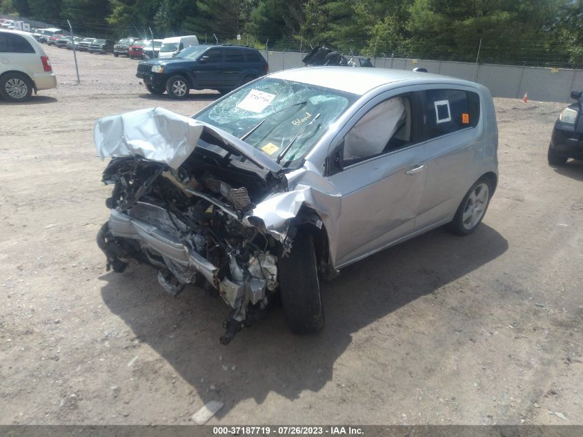 2016 CHEVROLET SONIC LTZ - 1G1JE6SB1G4159063