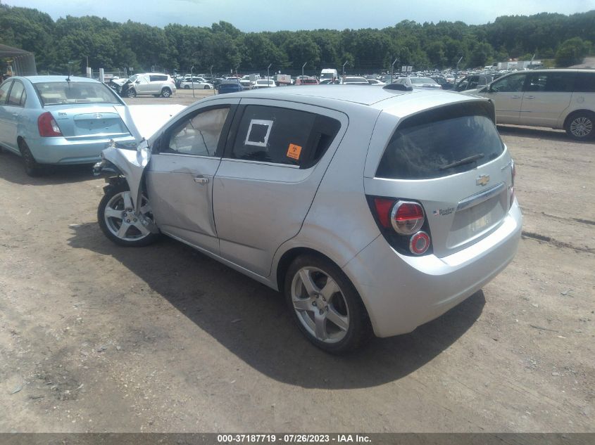 2016 CHEVROLET SONIC LTZ - 1G1JE6SB1G4159063