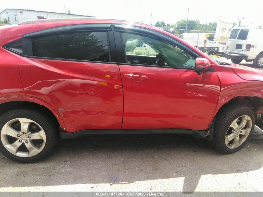 2016 HONDA HR-V EX-L W/NAVI - 3CZRU6H72GM714407