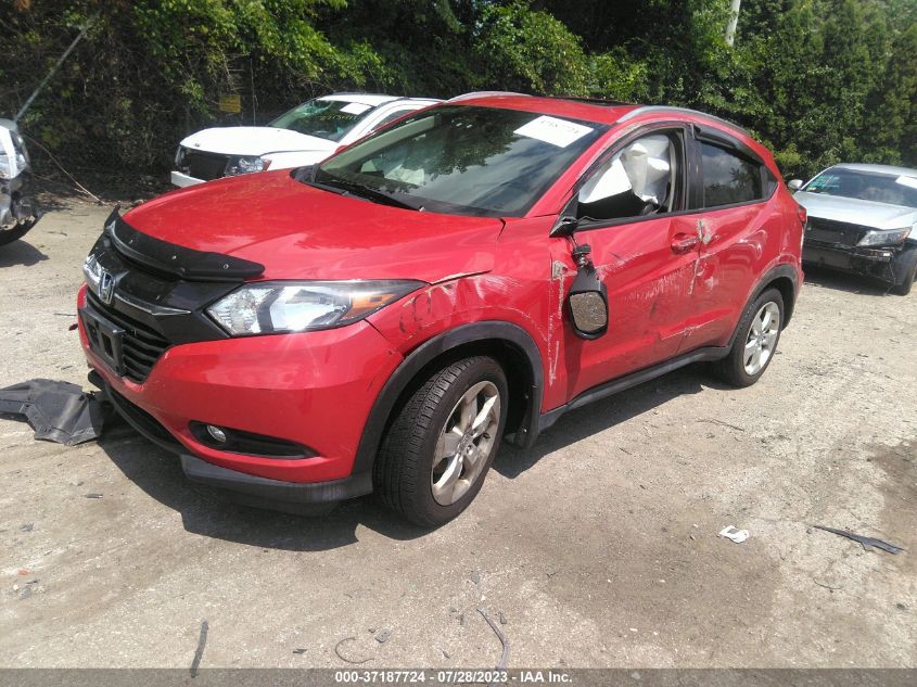 2016 HONDA HR-V EX-L W/NAVI - 3CZRU6H72GM714407