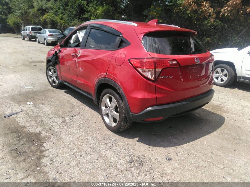 2016 HONDA HR-V EX-L W/NAVI - 3CZRU6H72GM714407