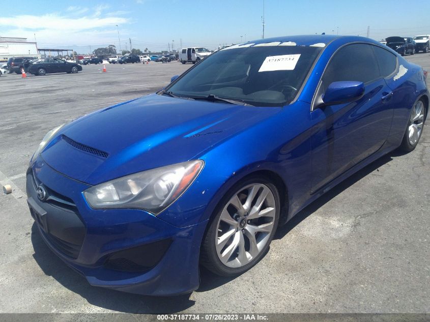 2013 HYUNDAI GENESIS COUPE 2.0T KMHHT6KD3DU100990
