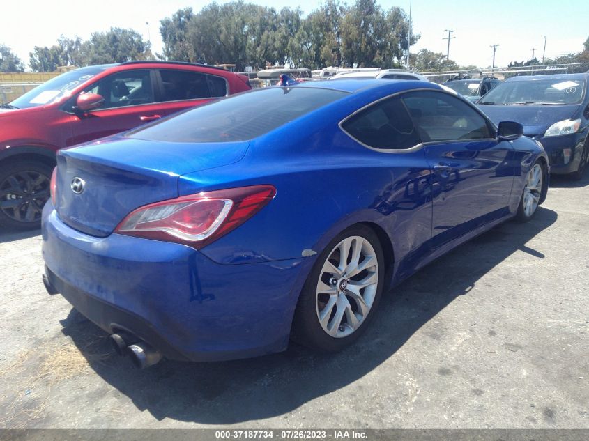 2013 HYUNDAI GENESIS COUPE 2.0T KMHHT6KD3DU100990