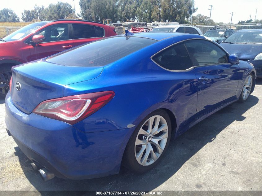 2013 HYUNDAI GENESIS COUPE 2.0T KMHHT6KD3DU100990