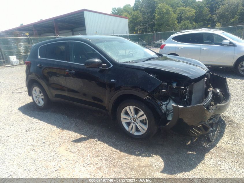 2017 KIA SPORTAGE LX - KNDPMCAC0H7244604