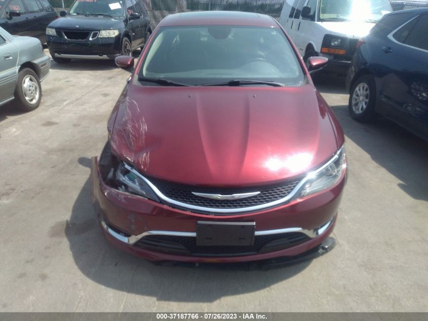 2016 CHRYSLER 200 C - 1C3CCCCB0GN135001