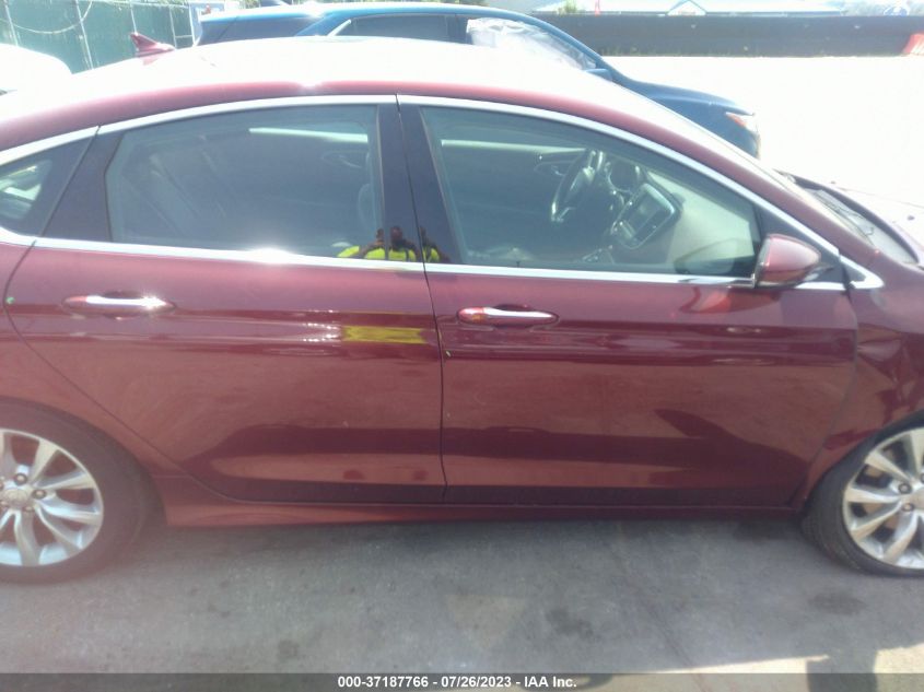 2016 CHRYSLER 200 C - 1C3CCCCB0GN135001