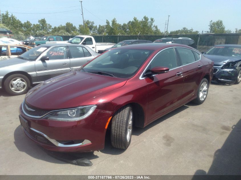 2016 CHRYSLER 200 C - 1C3CCCCB0GN135001
