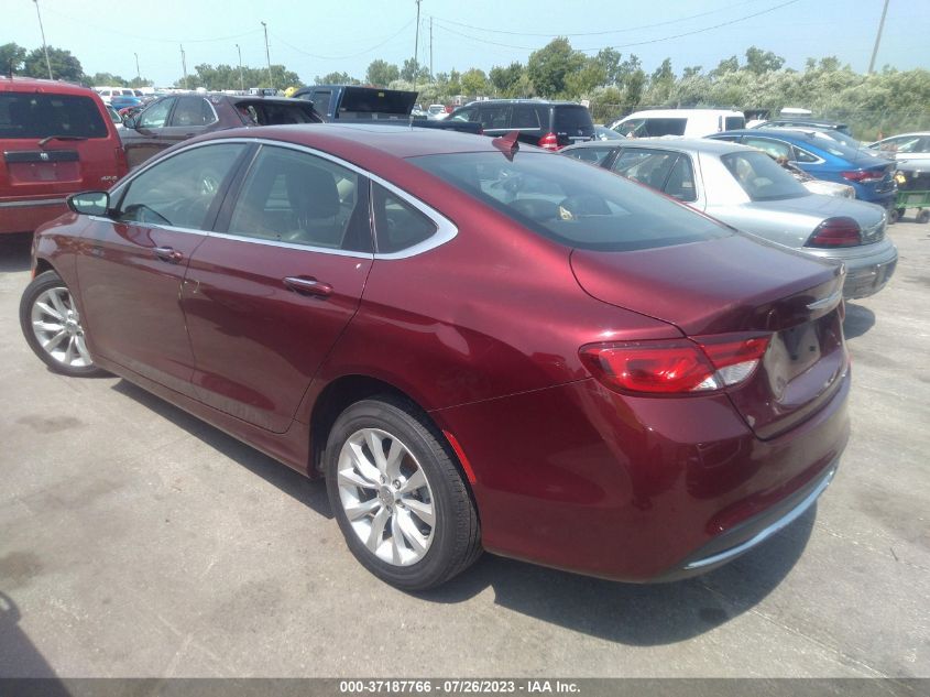 2016 CHRYSLER 200 C - 1C3CCCCB0GN135001