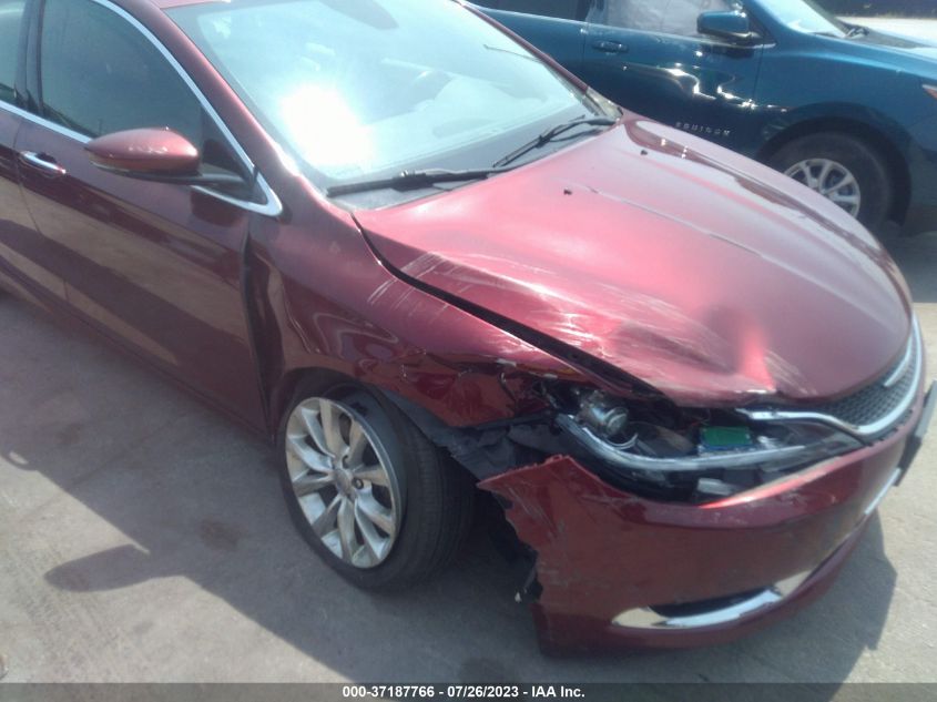 2016 CHRYSLER 200 C - 1C3CCCCB0GN135001