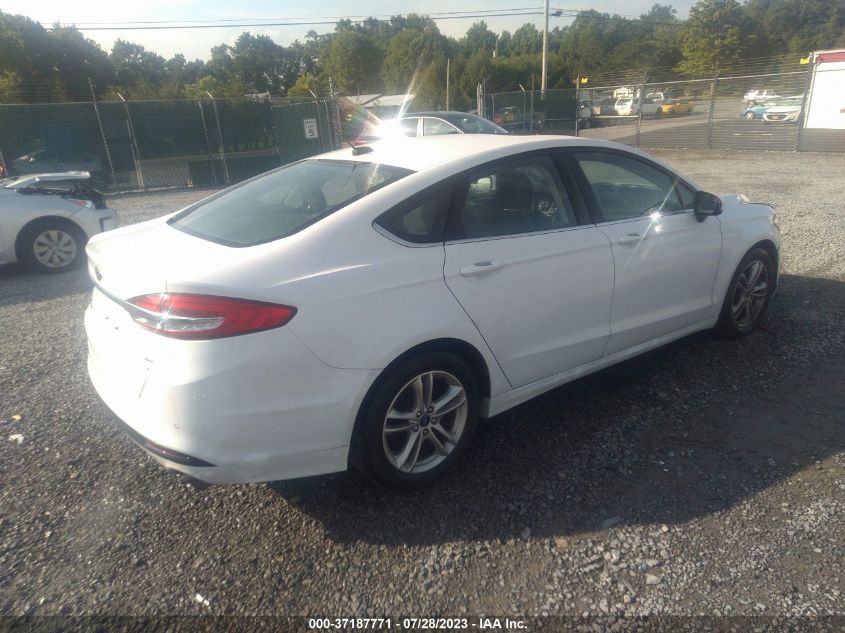 2018 FORD FUSION SE - 3FA6P0HD6JR223714
