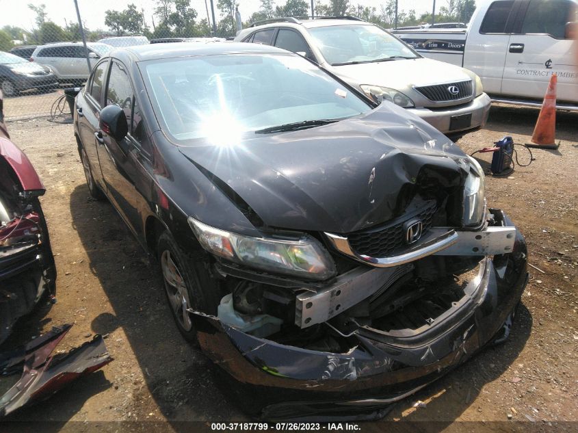 2013 HONDA CIVIC LX - 2HGFB2F59DH538458