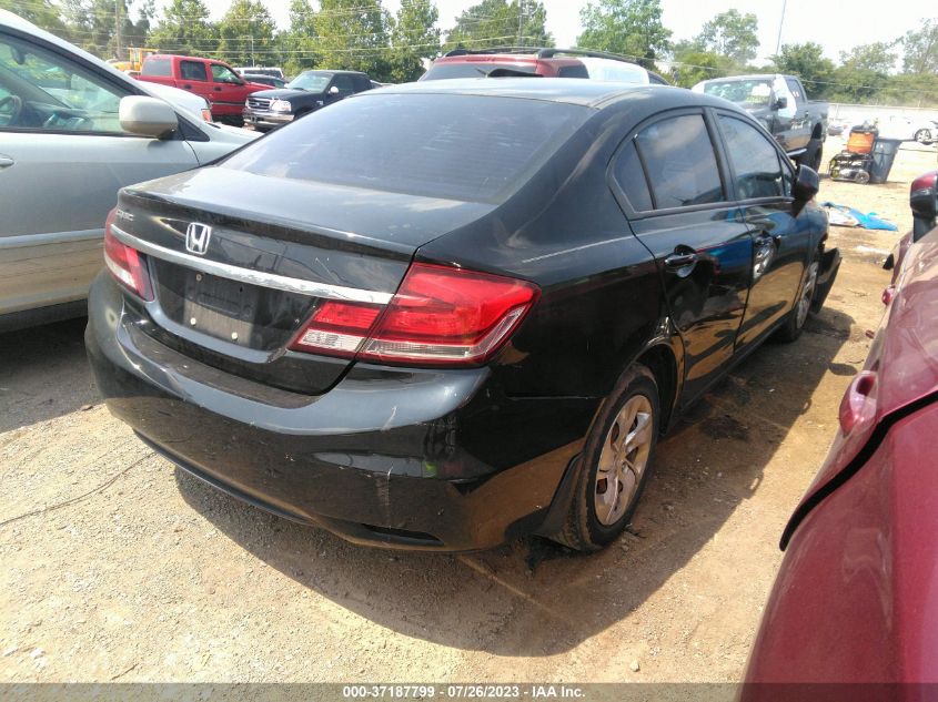 2013 HONDA CIVIC LX - 2HGFB2F59DH538458