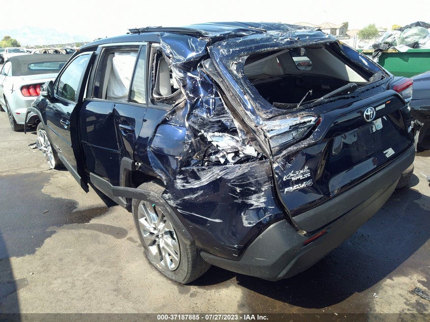 VIN 2T3C1RFV8KW057255 2019 TOYOTA RAV4 XLE PREMIUM