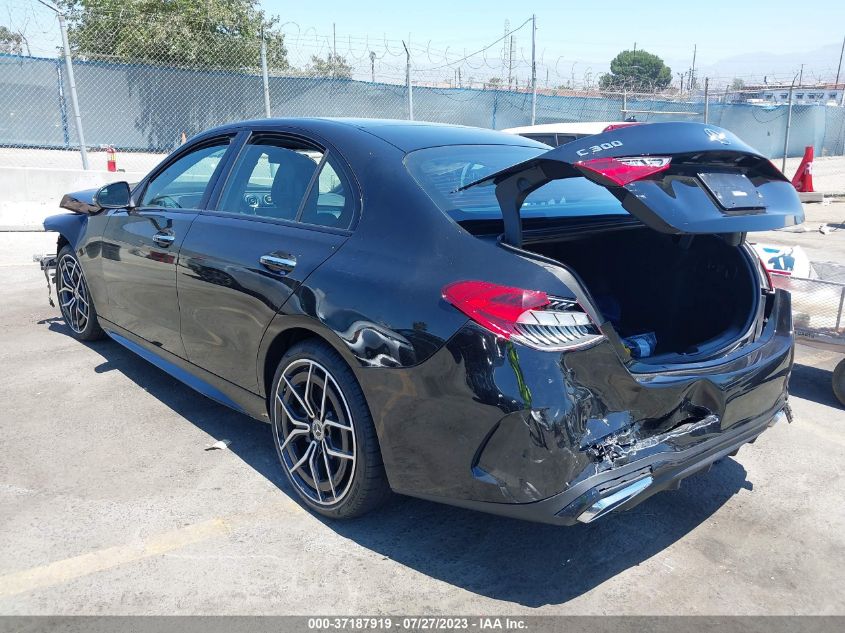 2023 MERCEDES-BENZ C-CLASS C 300 - W1KAF4GB5PR094700