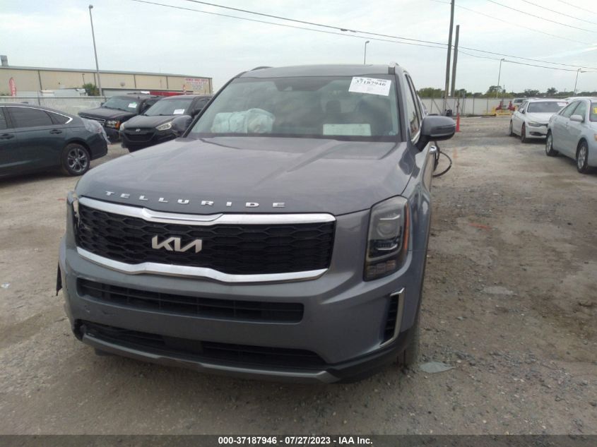 2022 KIA TELLURIDE S - 5XYP6DHC8NG290475