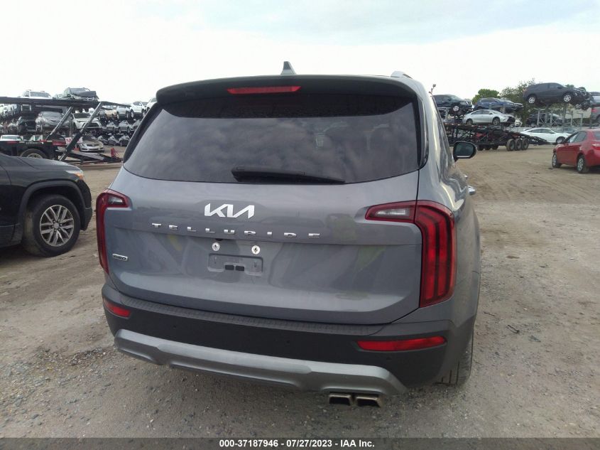 2022 KIA TELLURIDE S - 5XYP6DHC8NG290475