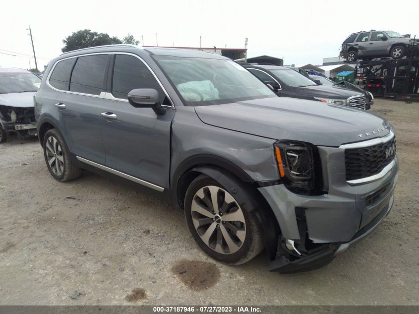 2022 KIA TELLURIDE S - 5XYP6DHC8NG290475