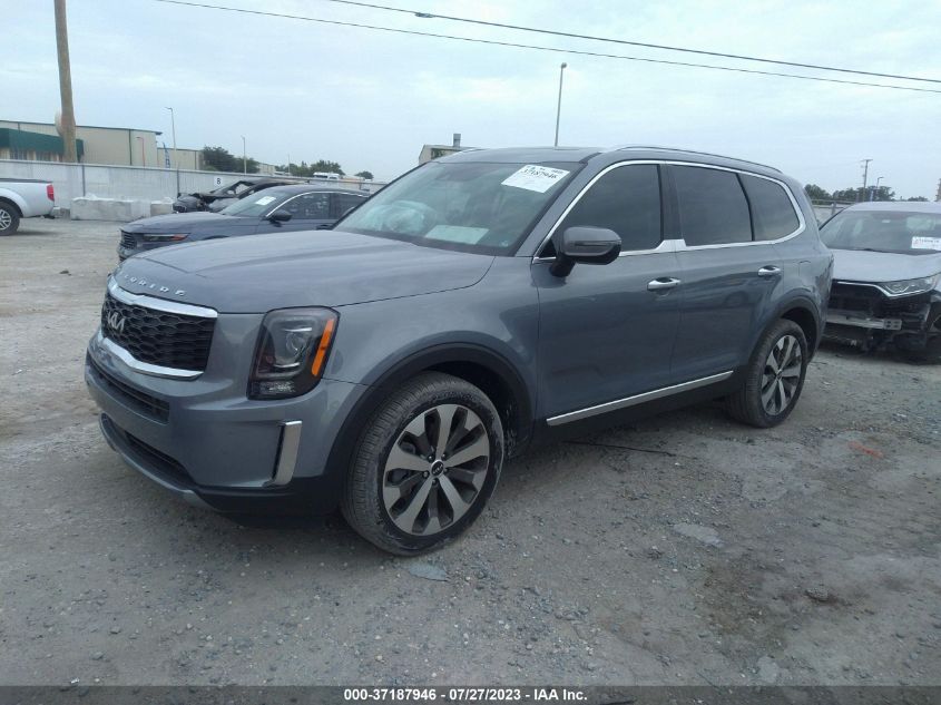 2022 KIA TELLURIDE S - 5XYP6DHC8NG290475