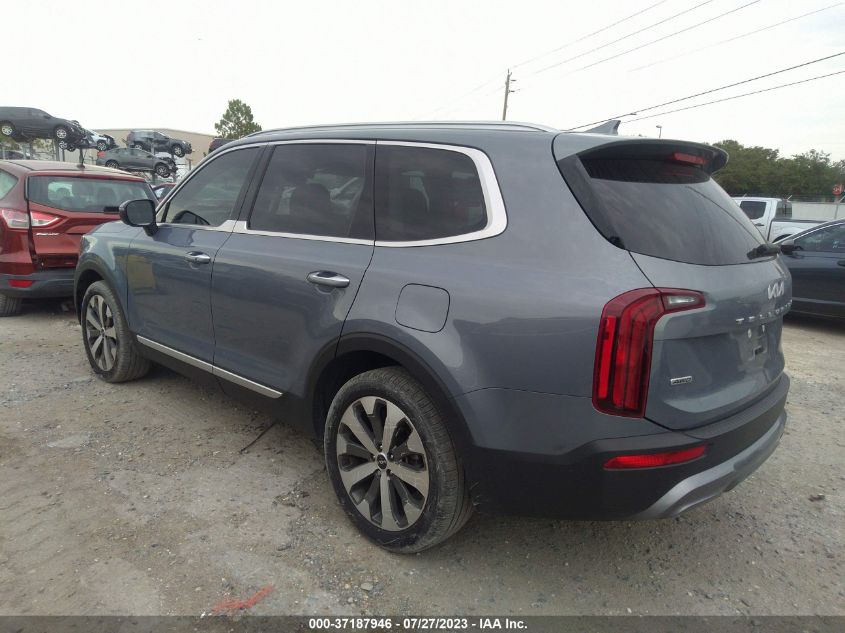 2022 KIA TELLURIDE S - 5XYP6DHC8NG290475