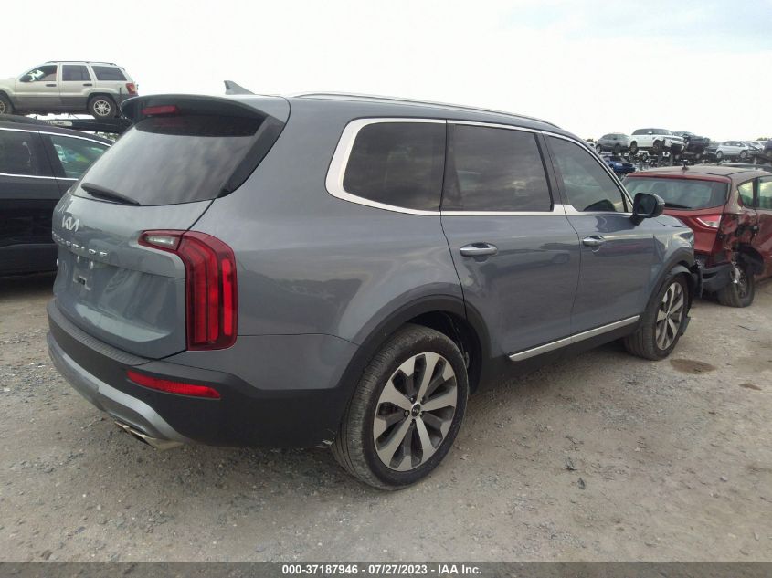 2022 KIA TELLURIDE S - 5XYP6DHC8NG290475