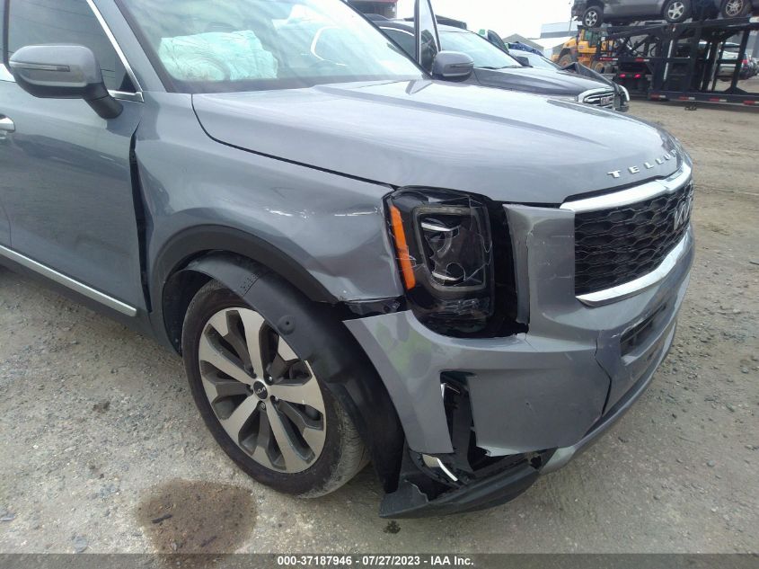 2022 KIA TELLURIDE S - 5XYP6DHC8NG290475