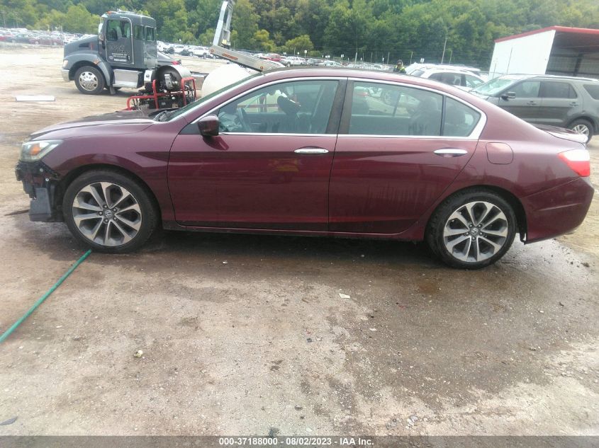 2014 HONDA ACCORD SEDAN SPORT - 1HGCR2F51EA281925