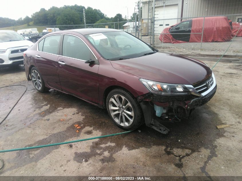2014 HONDA ACCORD SEDAN SPORT - 1HGCR2F51EA281925