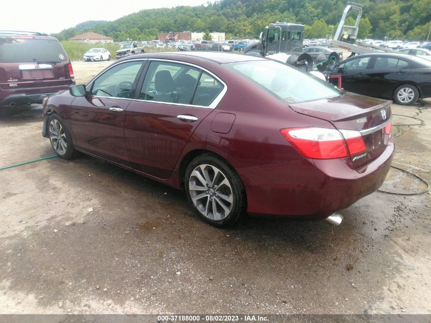 2014 HONDA ACCORD SEDAN SPORT - 1HGCR2F51EA281925