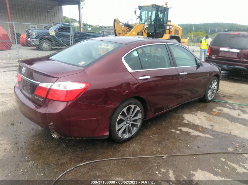 2014 HONDA ACCORD SEDAN SPORT - 1HGCR2F51EA281925