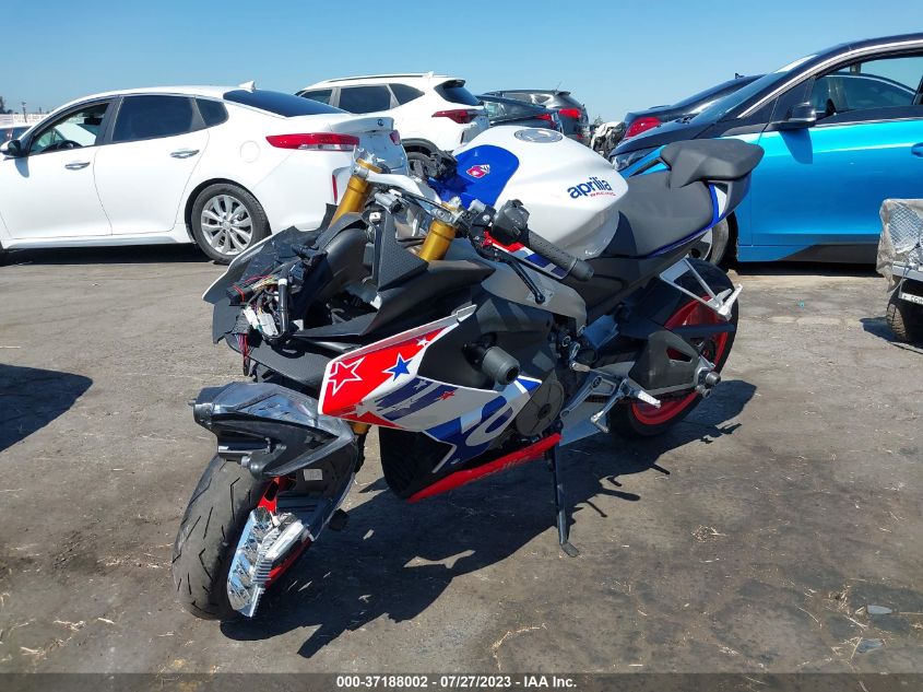 2022 APRILIA RS 660 FACTORY LIMITED ZD4KSUP00NS000161