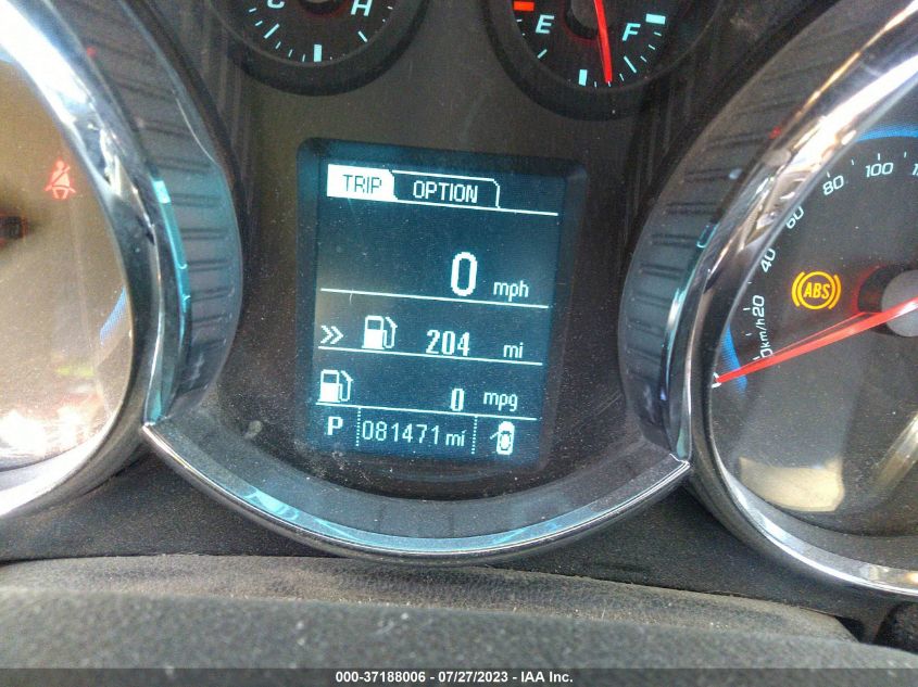 2014 CHEVROLET CRUZE 1LT - 1G1PC5SB8E7217563