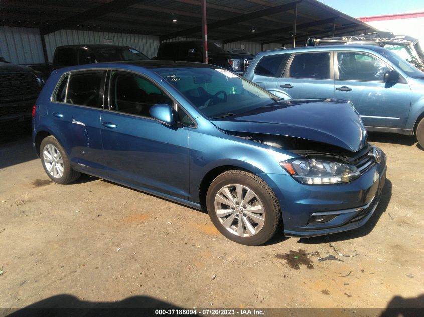 2018 VOLKSWAGEN GOLF S/SE - 3VWG17AUXJM262044