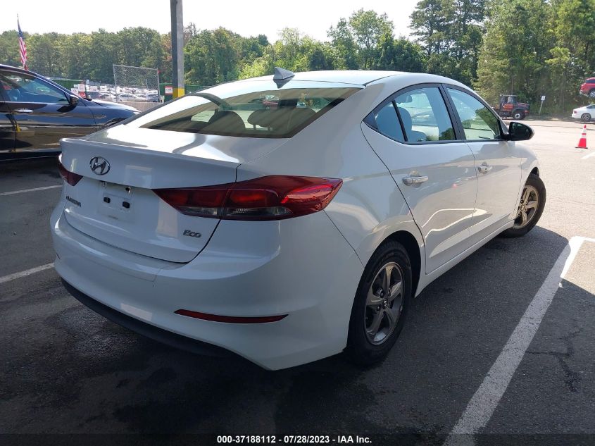 2017 HYUNDAI ELANTRA ECO - 5NPD94LA3HH093565