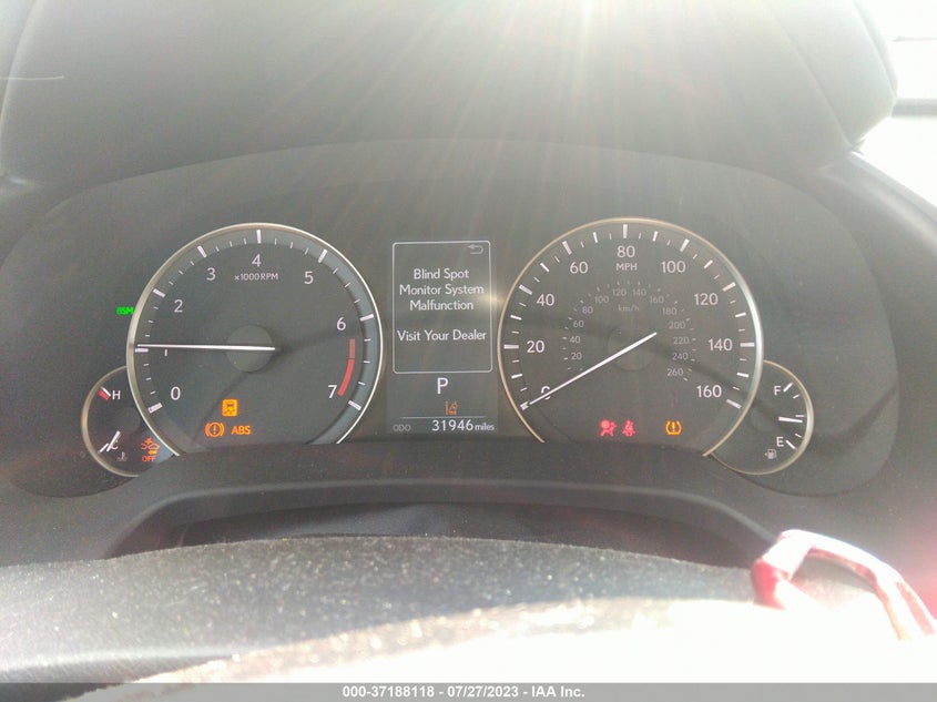 VIN 2T2HZMDAXMC279189 2021 LEXUS RX RX 350