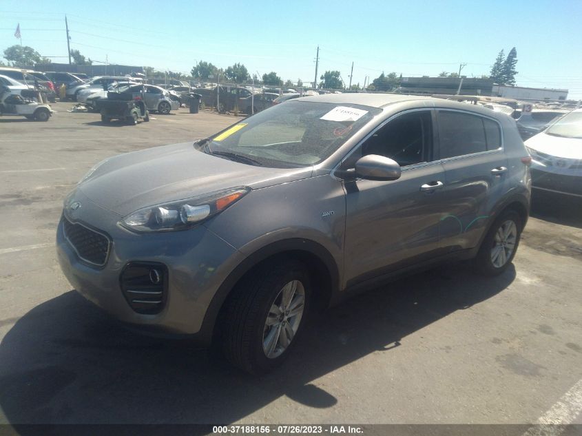 2018 KIA SPORTAGE LX - KNDPMCAC3J7454510