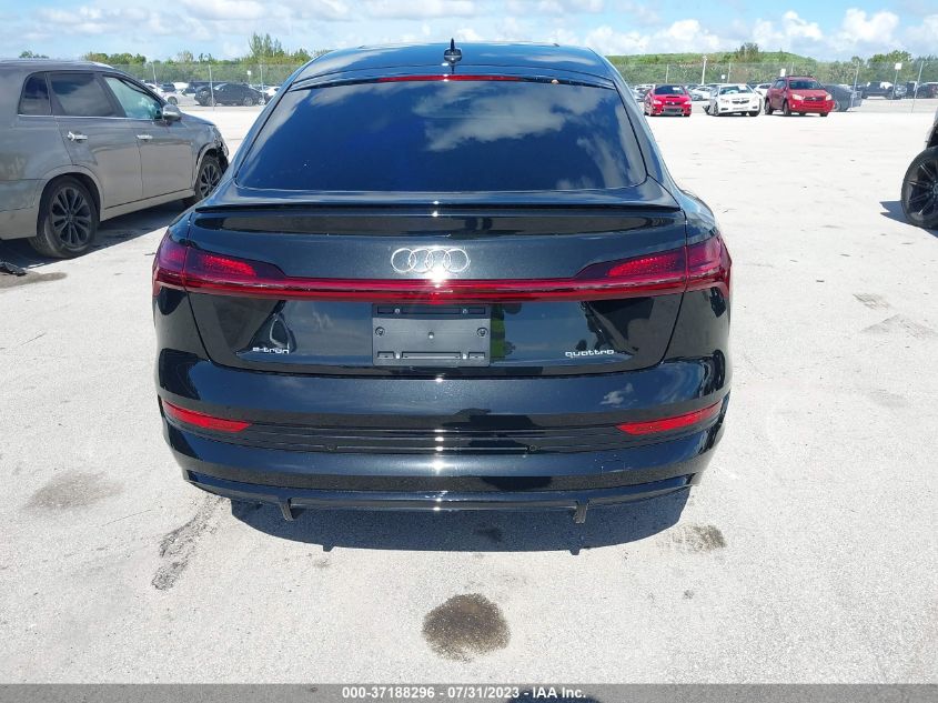2023 AUDI E-TRON SPORTBACK S LINE PRESTIGE - WA13ABGE6PB025114