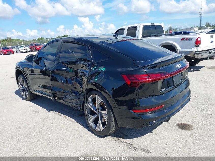 2023 AUDI E-TRON SPORTBACK S LINE PRESTIGE - WA13ABGE6PB025114