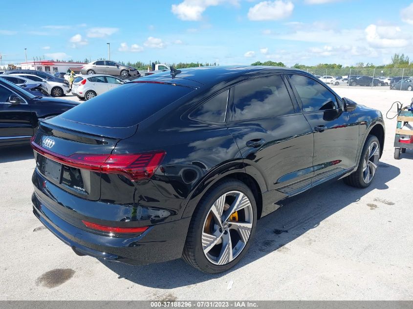 2023 AUDI E-TRON SPORTBACK S LINE PRESTIGE - WA13ABGE6PB025114