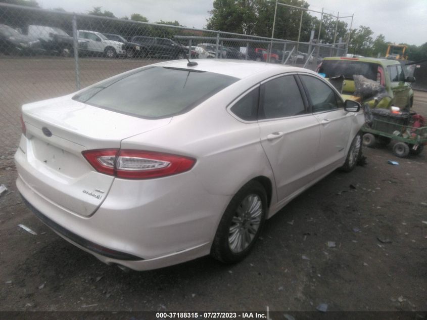 2014 FORD FUSION SE HYBRID - 3FA6P0LU5ER362939