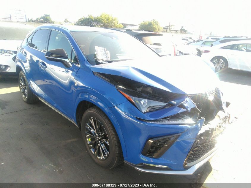 JTJSJRDZ2M2151707 LEXUS NX NX 300H F SPORT BLACK 2021