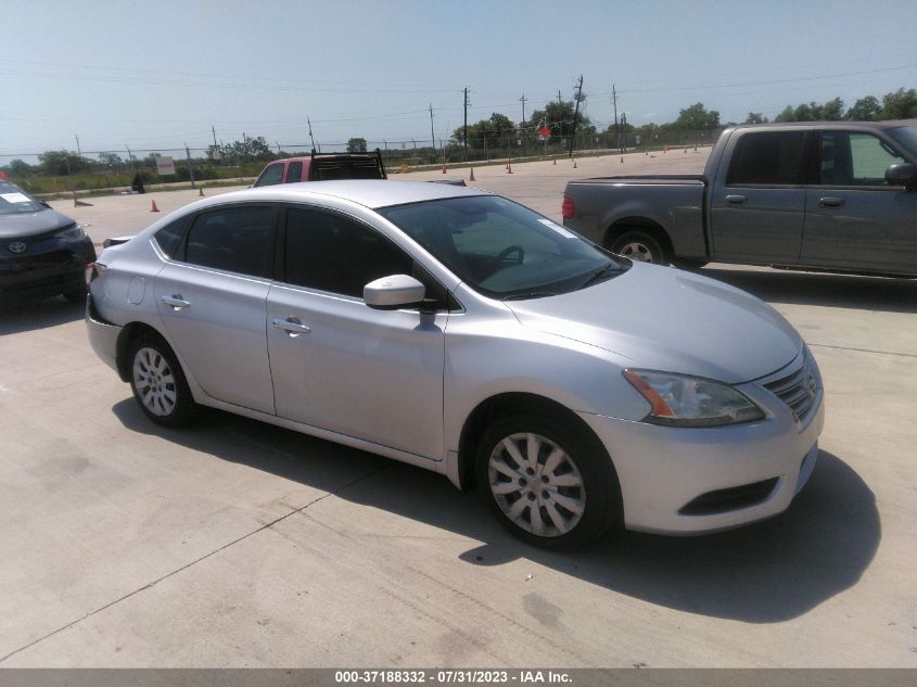 2013 NISSAN SENTRA S - 3N1AB7AP6DL760772