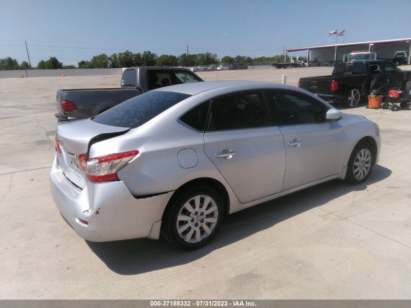 2013 NISSAN SENTRA S - 3N1AB7AP6DL760772