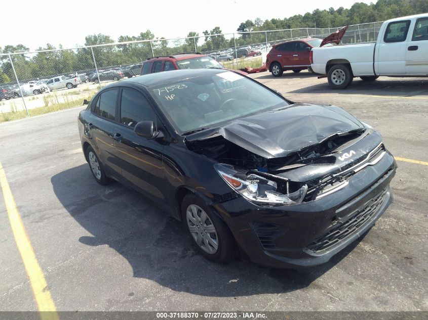 2022 KIA RIO LX - 3KPA24AD8NE469889