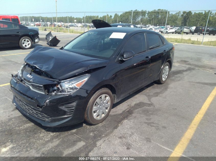2022 KIA RIO LX - 3KPA24AD8NE469889