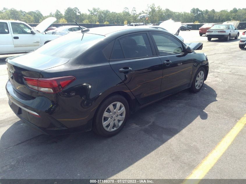 2022 KIA RIO LX - 3KPA24AD8NE469889