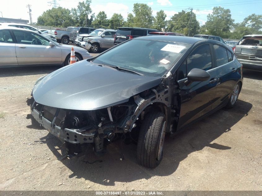 2017 CHEVROLET CRUZE LT - 3G1BE6SM4HS531793